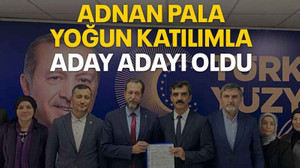 Adnan Pala yoğun katılımla aday adayı oldu